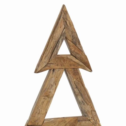 Ziemassvētku Eglīte Ar Statīvu Brūna 180 Cm Masīvs Tīkkoks Vidaxl