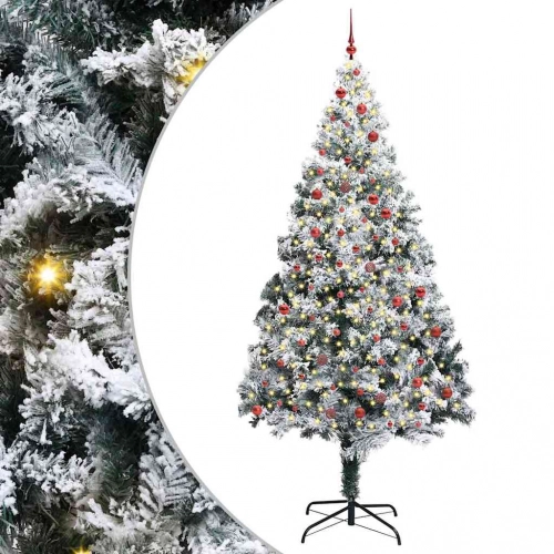 Ziemassvētku Eglīte Balts 300 Cm Pvc Vidaxl