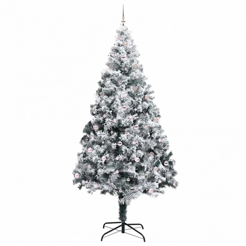 Ziemassvētku Eglīte Balts 300 Cm Pvc Vidaxl