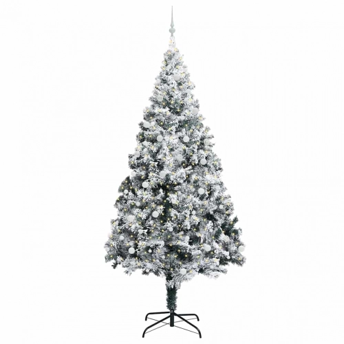 Ziemassvētku Eglīte Balts 300 Cm Pvc Vidaxl
