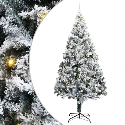 Ziemassvētku Eglīte Balts 300 Cm Pvc Vidaxl