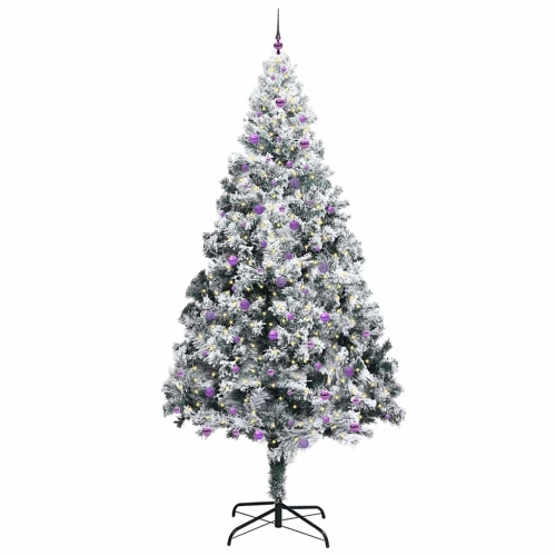 Ziemassvētku Eglīte Balts 300 Cm Pvc Vidaxl
