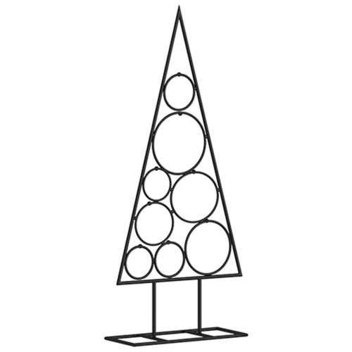 Ziemassvētku Eglīte, Metāls, Melna, 60 Cm Vidaxl