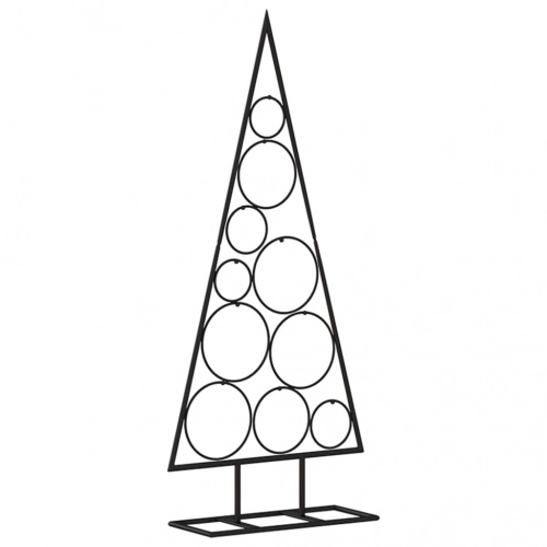 Ziemassvētku Eglīte, Metāls, Melna, 90 Cm Vidaxl
