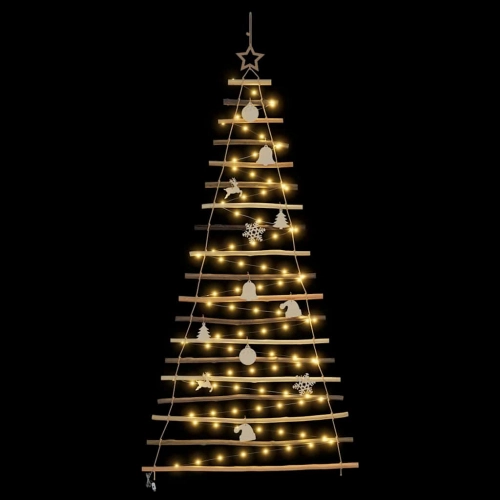 Ziemassvētku Eglīte Su 100 Led Dabiska 180 Cm Masīvkoka Osis Vidaxl