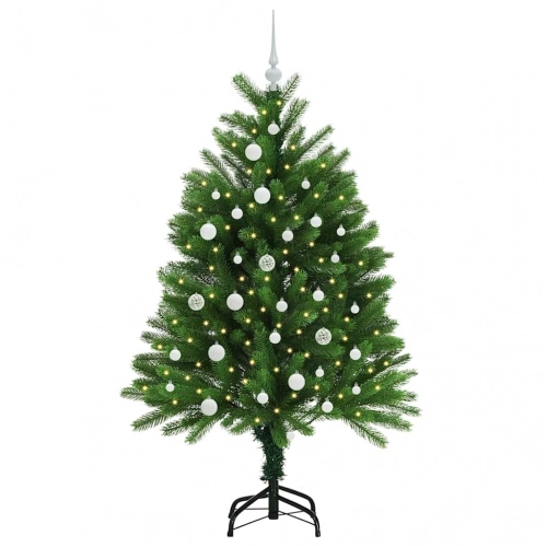 Ziemassvētku Eglīte Su 150 Led Ar Statīvu Zaļa 120 Cm Pe Vidaxl
