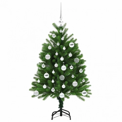 Ziemassvētku Eglīte Su 150 Led Ar Statīvu Zaļa 120 Cm Pe Vidaxl