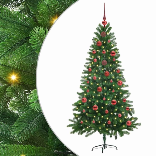 Ziemassvētku Eglīte Su 150 Led Ar Statīvu Zaļa 150 Cm Pe Vidaxl