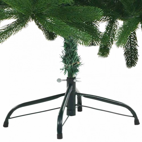 Ziemassvētku Eglīte Su 150 Led Ar Statīvu Zaļa 150 Cm Pe Vidaxl