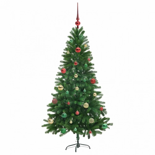 Ziemassvētku Eglīte Su 150 Led Ar Statīvu Zaļa 150 Cm Pe Vidaxl