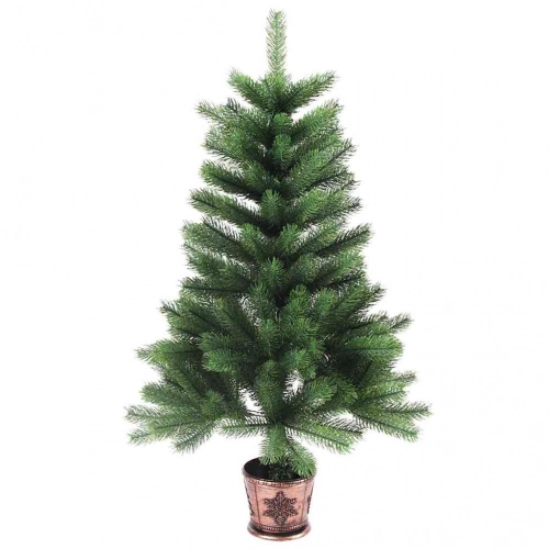 Ziemassvētku Eglīte Su 150 Led Ar Statīvu Zaļa 90 Cm Pe Vidaxl