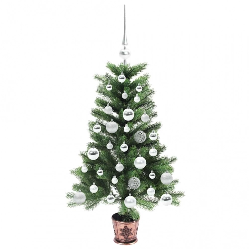 Ziemassvētku Eglīte Su 150 Led Ar Statīvu Zaļa 90 Cm Pe Vidaxl