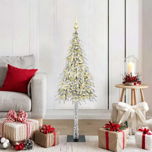 Ziemassvētku Eglīte Su 150 Led Balts 120 Cm Pe Un Tērauds Vidaxl