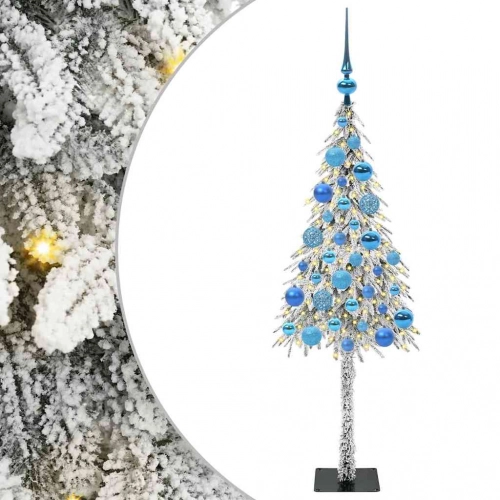 Ziemassvētku Eglīte Su 150 Led Balts 120 Cm Pe Un Tērauds Vidaxl