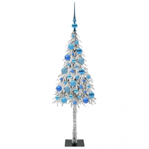 Ziemassvētku Eglīte Su 150 Led Balts 120 Cm Pe Un Tērauds Vidaxl