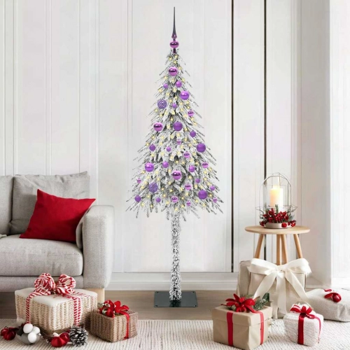 Ziemassvētku Eglīte Su 150 Led Balts 150 Cm Pe Un Tērauds Vidaxl