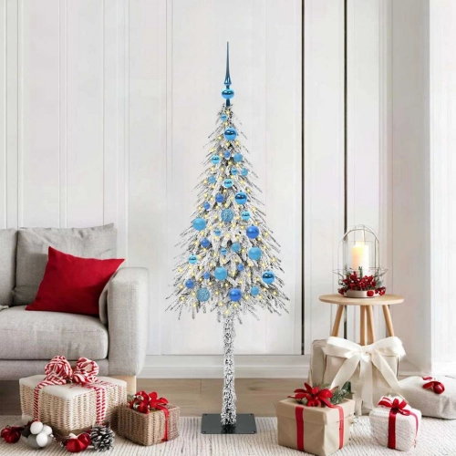 Ziemassvētku Eglīte Su 150 Led Balts 150 Cm Pe Un Tērauds Vidaxl