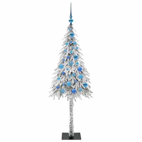 Ziemassvētku Eglīte Su 150 Led Balts 150 Cm Pe Un Tērauds Vidaxl