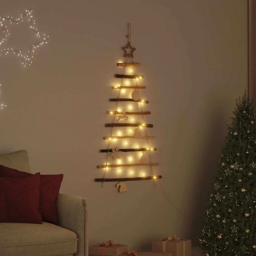 Ziemassvētku Eglīte Su 30 Led Dabiska 90 Cm Masīvkoka Osis Vidaxl