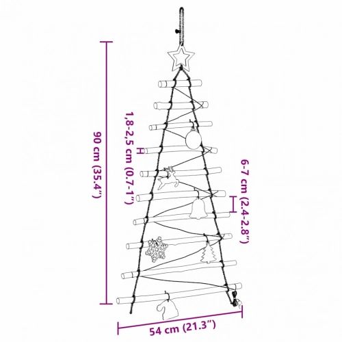 Ziemassvētku Eglīte Su 30 Led Dabiska 90 Cm Masīvkoka Osis Vidaxl