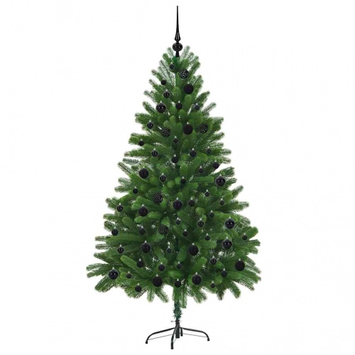 Ziemassvētku Eglīte Su 300 Led Ar Statīvu Zaļa 180 Cm Pe Vidaxl