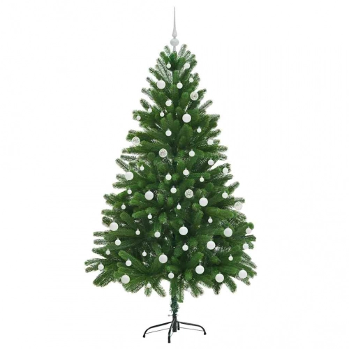 Ziemassvētku Eglīte Su 300 Led Ar Statīvu Zaļa 180 Cm Pe Vidaxl
