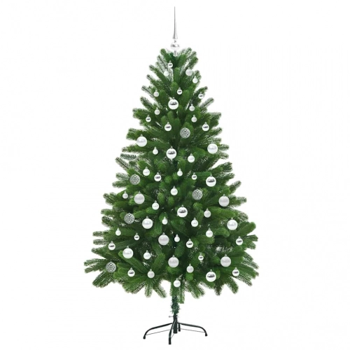 Ziemassvētku Eglīte Su 300 Led Ar Statīvu Zaļa 180 Cm Pe Vidaxl