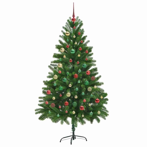 Ziemassvētku Eglīte Su 300 Led Ar Statīvu Zaļa 180 Cm Pe Vidaxl