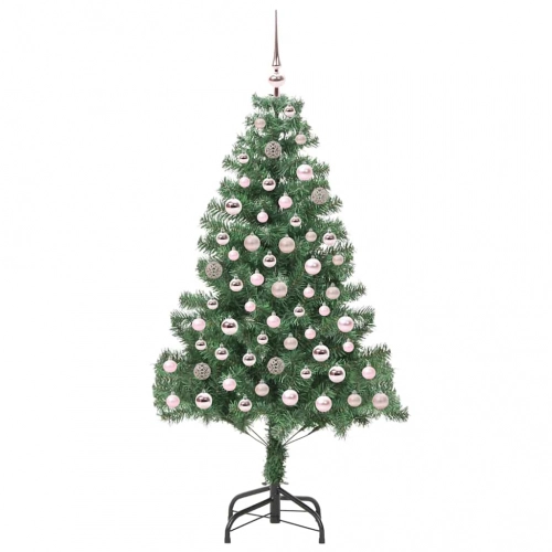 Ziemassvētku Eglīte Su 300 Led Ar Statīvu Zaļa 180 Cm Pvc Vidaxl