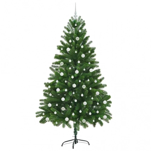 Ziemassvētku Eglīte Su 300 Led Ar Statīvu Zaļa 210 Cm Pe Vidaxl