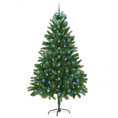 Ziemassvētku Eglīte Su 300 Led Ar Statīvu Zaļa 210 Cm Pe Vidaxl