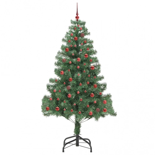 Ziemassvētku Eglīte Su 300 Led Ar Statīvu Zaļa 210 Cm Pvc Vidaxl