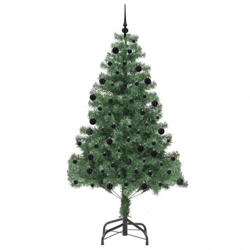 Ziemassvētku Eglīte Su 300 Led Ar Statīvu Zaļa 210 Cm Pvc Vidaxl