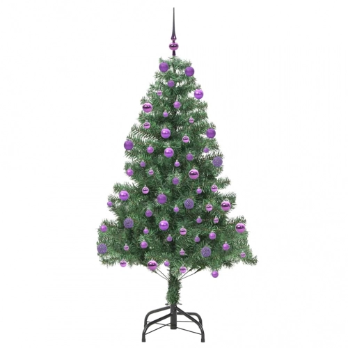 Ziemassvētku Eglīte Su 300 Led Ar Statīvu Zaļa 210 Cm Pvc Vidaxl