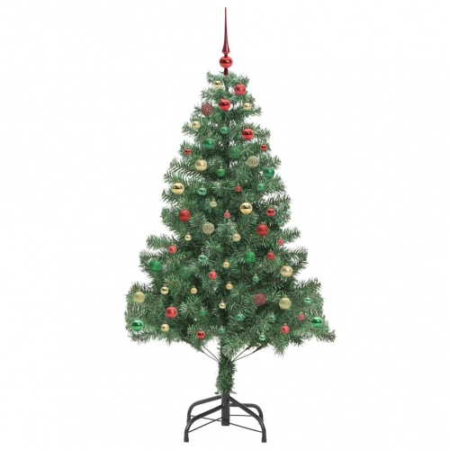 Ziemassvētku Eglīte Su 300 Led Ar Statīvu Zaļa 210 Cm Pvc Vidaxl