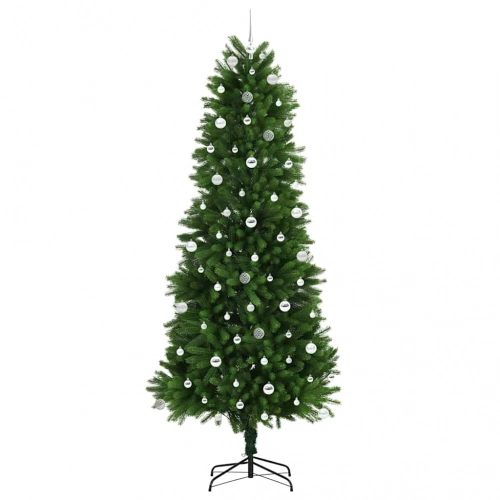 Ziemassvētku Eglīte Su 300 Led Ar Statīvu Zaļa 240 Cm Pe Vidaxl