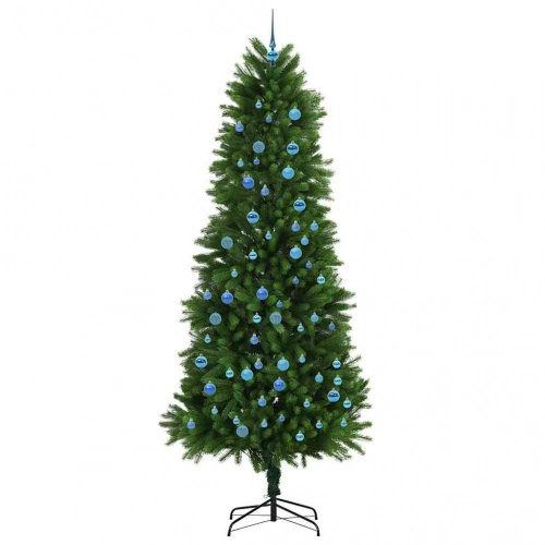Ziemassvētku Eglīte Su 300 Led Ar Statīvu Zaļa 240 Cm Pe Vidaxl