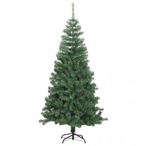 Ziemassvētku Eglīte Su 300 Led Ar Statīvu Zaļa 240 Cm Pvc Vidaxl