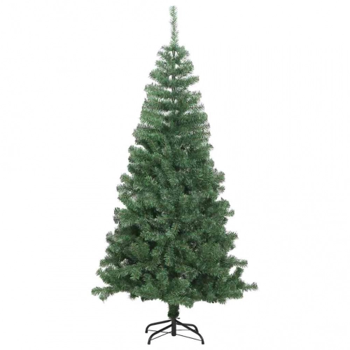 Ziemassvētku Eglīte Su 300 Led Ar Statīvu Zaļa 240 Cm Pvc Vidaxl