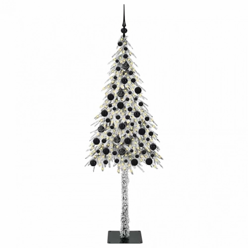 Ziemassvētku Eglīte Su 300 Led Balts 180 Cm Pe Un Tērauds Vidaxl