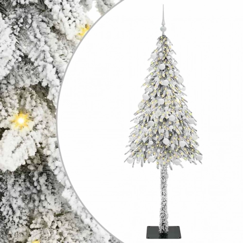 Ziemassvētku Eglīte Su 300 Led Balts 180 Cm Pe Un Tērauds Vidaxl