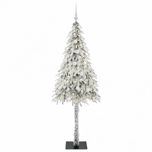 Ziemassvētku Eglīte Su 300 Led Balts 180 Cm Pe Un Tērauds Vidaxl