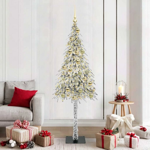 Ziemassvētku Eglīte Su 300 Led Balts 180 Cm Pe Un Tērauds Vidaxl
