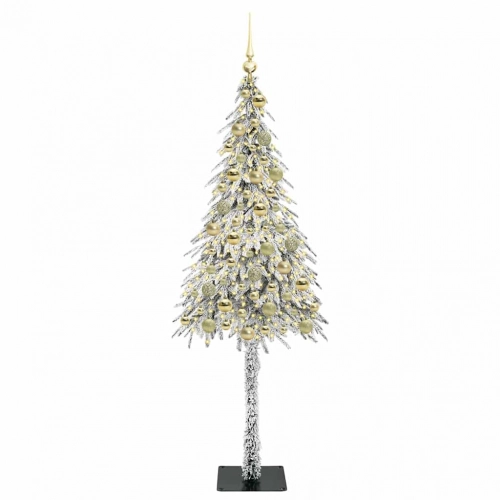 Ziemassvētku Eglīte Su 300 Led Balts 180 Cm Pe Un Tērauds Vidaxl
