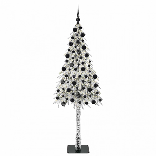 Ziemassvētku Eglīte Su 300 Led Balts 210 Cm Pe Un Tērauds Vidaxl