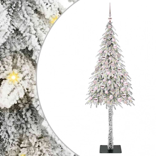 Ziemassvētku Eglīte Su 300 Led Balts 210 Cm Pe Un Tērauds Vidaxl