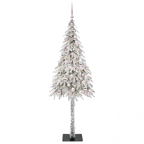 Ziemassvētku Eglīte Su 300 Led Balts 210 Cm Pe Un Tērauds Vidaxl