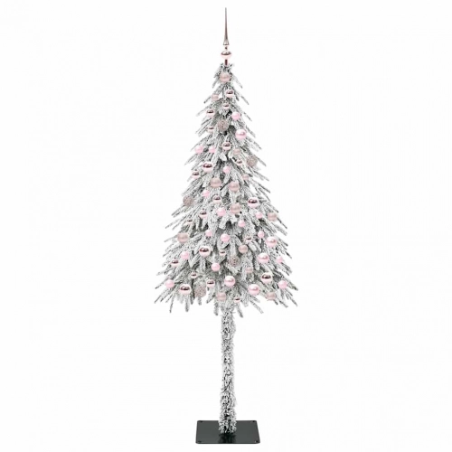 Ziemassvētku Eglīte Su 300 Led Balts 210 Cm Pe Un Tērauds Vidaxl