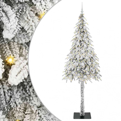 Ziemassvētku Eglīte Su 300 Led Balts 210 Cm Pe Un Tērauds Vidaxl
