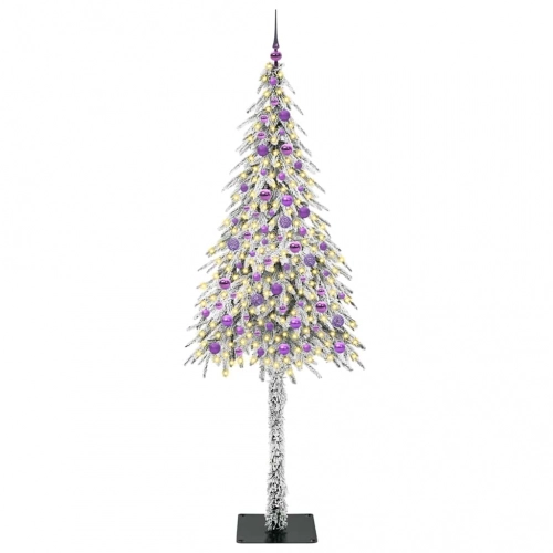 Ziemassvētku Eglīte Su 300 Led Balts 210 Cm Pe Un Tērauds Vidaxl